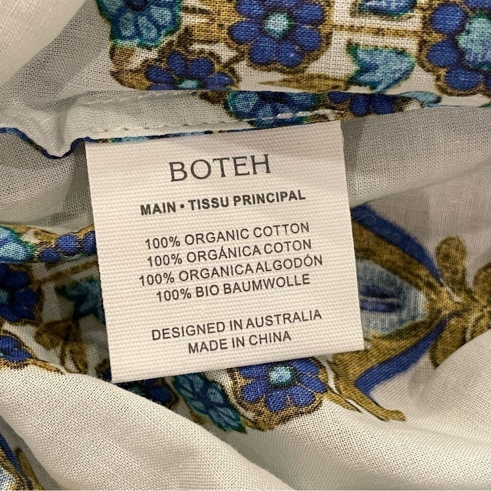 Boteh 100% Cotton Theonie Boy Short PaisleyPrint Size 2 (US 6) - Picture 6 of 13